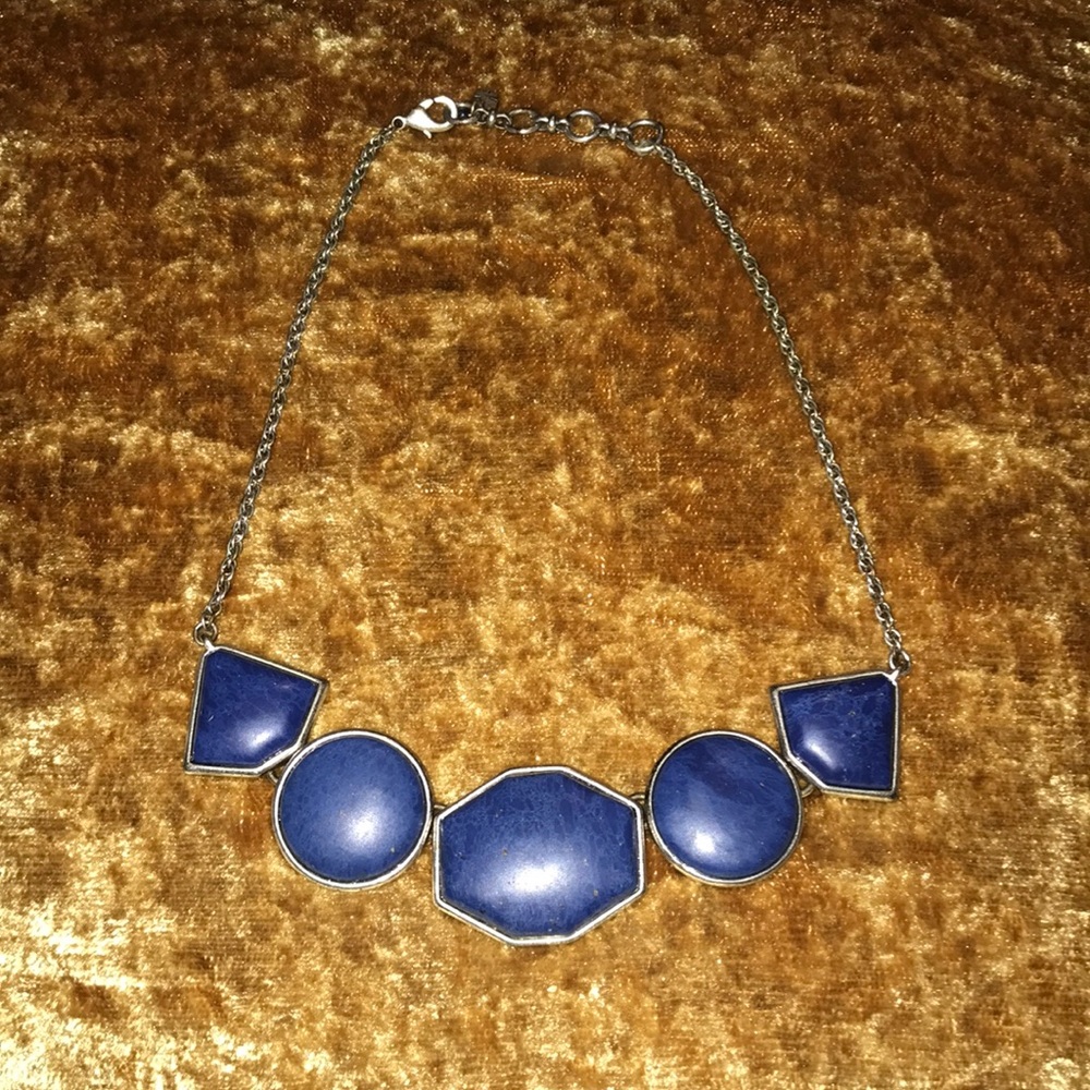 Lucky 🍀 brand blue stone necklace